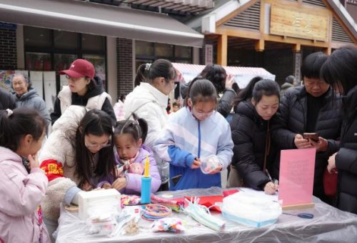 诸葛文脉润邻里 冬至市集暖人心 葛陌社区公益市集温情收官
